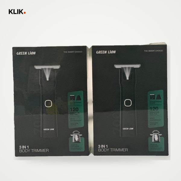 Green Lion 3-in-1 Body Trimmer