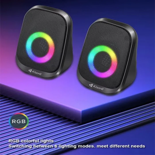Kisonli X27 RGB Computer Speakers
