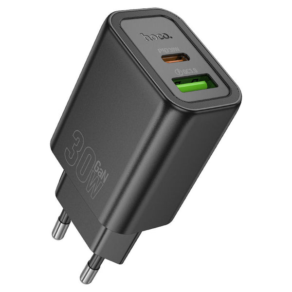 Hoco N63 30W Dual-Port Fast Charger + Cable