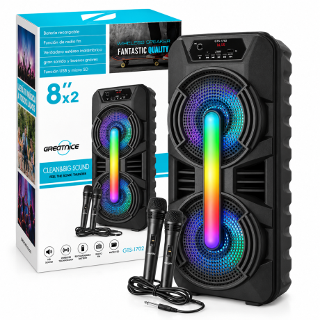 Greatnice GTS-1702 Portable Party Speaker
